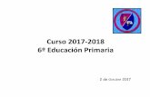 Curso 2017-2018 6º Educación Primariaceip-alvarfanyezdeminaya.centros.castillalamancha.es/sites/ceip... · -Estudiar el corazón y sistemas respiratorio, circulatorio y excretor.