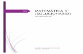 MATEMÁTICA 5° (SOLUCIONARIO) - didacticamultimedia.comdidacticamultimedia.com/registro/matematica/5/documentos/solucionario... · Profesor Álvaro Morera Montoya MATEMÁTICA 5°