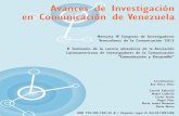 Avances de Investigación en la Investigación fileAvances de Investigación en la Investigación de la Comunicación en Venezuela Memoria IV Congreso de Investigadores Venezolanos
