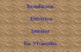 Instalació Eléctrica Interior En Viviendas electrica... · Contador • Mide los gastos de consumo por el abonado. • Mide los kilowatios hora que se consumen ( la energía gastada).