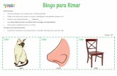 gato nariz silla - aprenderjuntos.cl · Instrucciones: Corta las tarjetas y los cartones por la línea punteada. Pídele a los niños que revisen su cartón e identifiquen qué palabras
