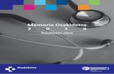 Memoria Osakidetza 2018 · 3 RESUTADOS 2018 En 2018 Osakidetza ha cumplido treinta y cinco años. A lo largo de este tiempo hemos compartido un mismo objetivo: garantizar a todas