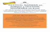 Q2015-0041 FESTIVAL NARWAR en Jodhpur y FESTIVAL …destinoindia.com/wp-content/uploads/2015/02/Q2015-0041-Itinerario...- Llevo GUIA EN ESPAÑOL DURANTE TODO EL VIAJE, así podré