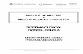 SISTEMA CLOACAL RODEO - COLOLA - ossesanjuan.com.arossesanjuan.com.ar/v2/.../2016/06/10-Analisis-de-Precios-y-Presentacion... · MODELO ANALISIS DE PRECIOS A PRESENTAR POR EL PROPONENTE