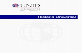 Historia Universal - moodle2.unid.edu.mx · HISTORIA UNIVERSAL 3 Explicación Plena Edad Media y la Baja Edad Media . Las ciudades, los nuevos centros económicos . El año 1000 marca