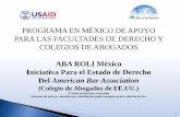 PROGRAMA EN MÉXICO DE APOYO PARA LAS FACULTADES DE …abaroli.mx/wp-content/uploads/2015/04/Módulo-III-Relación-entre-el... · PROGRAMA EN MÉXICO DE APOYO PARA LAS FACULTADES