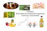 Unidad I: Diversidad de compuestos orgánicos, isomería y ... 2017/3m/quimica/Unidad I. Diversidad de... · molecular, pero más bajos que los alcoholes de igual masa, ya que no