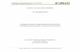 FORMULACION Y GESTION DE PROYECTOS - aiu.edu · Olvan López Ferrera – Manual de Formulación y Evaluación de Proyectos 3. Técnicas para medir resultados (recomendaciones para