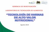 Presentación de PowerPoint - centa.gob.sv CENTA/06- TecnologÃa de Harinas...y niñas principalmente; ya que el efecto de la mala alimentación durante el desarrollo, se ve reflejado