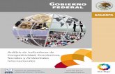 ANÁLISIS DE INDICADORES DE COMPETITIVIDAD ECONÓMICOS ... · anÁlisis de indicadores de competitividad econÓmicos. sociales, y ambientales internacionales publicado por el servicio