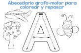 Abecedario grafomotor para colorear y repasar · Abecedario grafo-motor para colorear y repasar. Abecedario grafo-motor para colorear y repasar. Abecedario grafo-motor para colorear