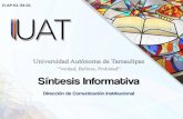 Presentación de PowerPoint - cecom.uat.edu.mxcecom.uat.edu.mx/si/si-15-07-2019-portales.pdf · El Director del IEA de la UAT, Dr. Arturo Mora Olivo, explicó que en breve será publicada