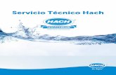 Servicio Técnico Hach - termodinamica.cl · ∞ Incluye Reporte de servicio, Informe de Calibración y etiqueta. Ingenieros de Servicio entrenados por Hach realizan las calibraciones