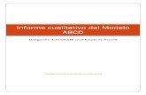 Informe cualitativo del Modelo ABCD - gob.mx · La presentación de las calificaciones bimestrales a los padres de familia. Tomarlos en cuenta en los cafés literarios y los colegiados