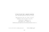 COLEGIO DE ABOGADOS - cadjj.org.ar · Nombre Tomo y Localidad Folio Teléfonos Correo electrónico ALBERTI MARCOS PABLO 07-162 J. B. ALBERDI 24 6000-Junín (236)4436240 / 154629720