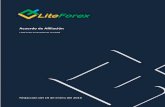 Acuerdo de Afiliación - liteforex.com · Acuerdo, se celebra entre LiteForex Investments Limited, en adelante se denominará Compañía y una persona natural o jurídica que ha abierto