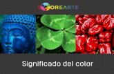 Significado del color - colorearte.clcolorearte.cl/wp-content/uploads/2017/06/Significado-del-Color.pdf · El significado que le damos a los colores es una construcción cultural: