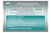 INVESTIGACIÓN, INNOVACIÓN Y POSGRADO: COLABORACIÓN ... · seminario iberoamericano de posgrado universidad de antioquÍa, medellÍn (colombia) 30 y 31 de octubre, 2006 investigaciÓn,
