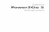 CyberLink Power2Go 5download.cyberlink.com/ftpdload/user_guide/power2go/55/ESP/Power2GO_UG.… · • crea presentaciones de diapositivas a partir de archivos fotográficos individuales
