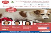 Video Curso Online de Medicina Interna en el Paciente Canino · CURSO ONLINE DE MEDICINA INTERNA EN EL PACIENTE CANINO UNIDADES TEMÁTICAS QUE INCLUYE EL CURSO UNIDÁD TEMÁTICA 1.