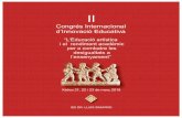 Congrés Internacional d’Innovació Educativa · “La importància de les arts per al desenvolupament de la societat actual” Claudio Carbó Montaner Compagina l’activitat docent