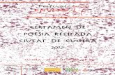 Certamen de poesia recitada Ciutat de Cullera 2017elmicalet.cat/wp-content/uploads/2017/09/BASES-POESIA-RECITADA.pdf · Paraula Viva, secció de la Societat Coral El Micalet de València,