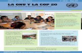 LA ONU Y LA COP 20 - Sistema de las Naciones Unidas en el ...onu.org.pe/wp-content/uploads/2014/05/Boletin-COP20-UNFPA21.pdf · de las naciones unidas (unFPa) trabaja alrededor del