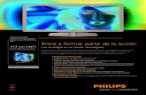 Leaflet 46PFL7655H 12 Released Spain (Spanish) High-res A4 · Philips Serie 7000 Televisor LCD Ambilight Spectra 2 con Pixel Precise HD 117 cm (46") Full HD 1080p televisión digital