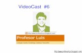 VideoCast #6 - Universidad Veracruzana · "No hay rama de la matemática, por abstracta que sea, que no pueda aplicarse algún día a los fenómenos del mundo real"