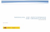 MANUAL DE REFORMAS DE VEHÍCULOS - f2i2.net · manual de procedimiento de inspecciÓn de las estaciones i.t.v. versión 7.1.1 01/10/2019 manual de reformas de vehÍculos revisiÓn