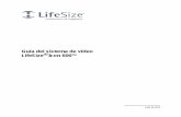 Guía del sistema de vídeo LifeSize ... - guia-sndif.wti.mxguia-sndif.wti.mx/content/icon600-manual.pdf · sistema de vídeo, seleccione > a fin de ajustar el área segura. • De