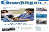 Participación ciudadana por internet · Aprendamos sobre los efectos de las llantas usadas en la salud humana y el medioambiente de Galápagos Colaboremos con las autoridades, si