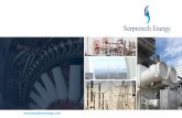 Presentación de PowerPoint - Serprotech Energy · Generadores y Compresores Centrífugos. Mantenimiento Planta de Procesos Industriales Montaje, Construcción, Comisionamiento de