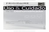 Deshumidificador FAD504DWD FRIGIDAIRE Manual Español www ... · Los compresores modernos de alto rendimiento pueden presentar un traqueteo agudo durante el ciclo de deshumidficación.