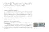 Asesorías, Proyectos, Programas, Investigaciones ... de... · Conserva N 0 18, 2013: pp. 117-161 121 Asesorías, Proyectos, Programas, Investigaciones, Capacitación y Publicaciones