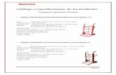 Catálogo y especificaciones de los productos - manplesco.commanplesco.com/wp-content/uploads/2019/02/MANPLESCO-CATALOGO-TRANS… · Usos: Materiales, construcción-metales-canecas-rodillos