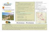 Monta£±ana - Monta£±ana - Monta£±eros de Ribagorza C/ £‘nica, 22585 Sagarras (Huesca) FAX 974 54 04