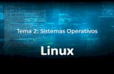 Linux · teclados, etcétera. /etc Almacena archivos importantes para la configuración del sistema como, por ejemplo, los archivos de la conexión a Internet, el modo de inicio,