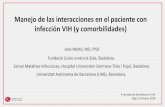 Manejo de las interacciones en el paciente con infección ...agidei.org/wp-content/uploads/2018/10/jose-molto.pdfManejo de las interacciones en el paciente con infección VIH (y comorbilidades)