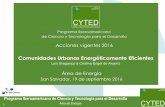 Comunidades Urbanas Energéticamente Eficientescivil.uminho.pt/urbenere/wp-content/uploads/2017/07/E17.pdf · • Elaboração do volume 1 do livro “COMUNIDADES URBANAS ENERGETICAMENTE