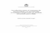 La relación entre el consumo de electricidad y el ...bdigital.unal.edu.co/46655/1/901096.2014.pdf · La relación entre el consumo de electricidad y el crecimiento económico empleando