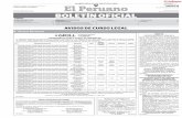 Publicacion Oficial - Diario Oficial El Peruano · SOCIEDAD ANÓNIMA CERRADA con RUC 20513831171, nombrándose como liquidador al señor JEFFERY DEAN DEVRIES MITCHELL identificado
