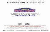 CAMPEONATO PAC 2017LIBRETA DE RUTA INTERACTIVANO …cnrm.com.mx/wp-content/uploads/2017/11/XXIV_RSB_2017-LIBRETA-RUTA...CAMPEONATO PAC 2017LIBRETA DE RUTA INTERACTIVANO OLVIDES ...