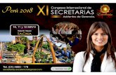 Presentación de PowerPoint - secretarias.grupoexcelencia.org - Tacna2018.pdf · Conocida como "La ciudad heroica". Tacna es una ciudad ubicada en el sur de Perú, cerca de la frontera