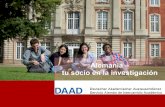 Alemania – Estudiar e Investigar en Alemania tu socio en ... · Estudiar e Investigar en Alemania Alemania – tu socio en la investigación!2 Personas becadas por el DAAD en 2018