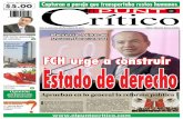 FCH urge a construir Estado de derecho file2 Editorial Editorial Invitación a nuestros lectores Envíanos tu correspondencia a info@elpuntocritico.com redaccionelpunto@yahoo.com.mx