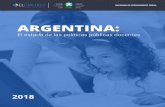 ARGENTINA - panorama.oei.org.ar · jóvenes necesitan para insertarse exitosamente en el mercado laboral y contribuir a la sociedad. A pesar de la importancia de los docentes para