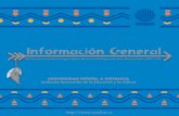 Información General - uned.ac.cr · • Derecho • Educación Extensión Universitaria • Centro de Idiomas • Programa de Comunicación y Tecnología • Programa de Desarrollo