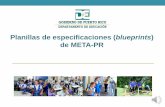 Planillas de especificaciones (blueprintsdistritoescolardesansebastian.weebly.com/uploads/9/8/2/6/98260256/pptg... · GOBIERNO DE PUERTO RICO DEPARTAMENTO DE EDUCACIÓN Puntos a recordar: