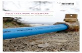 LÍNEA PARA AGUA MUNICIPEX®nea-para-agua.pdf · La mayor resistencia a la abrasión de la tubería de polietileno reticulado asegura una larga vida útil incluso en aplicaciones